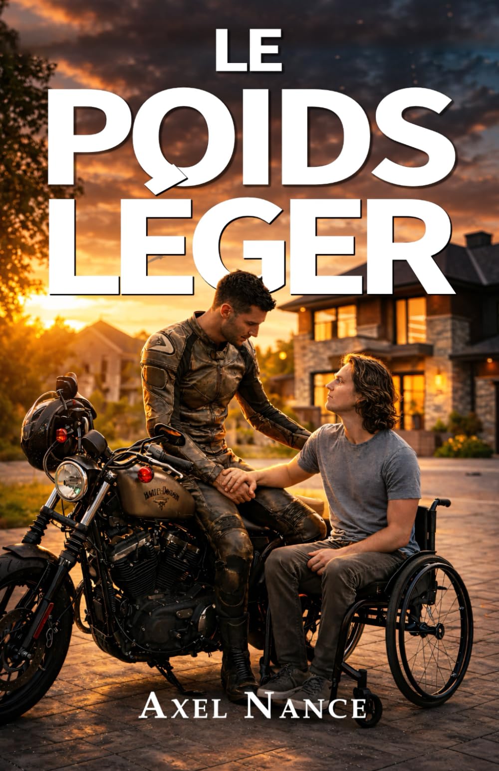 Le poids léger: Roman MM Contemporain. Une histoire d'amour âpre et réaliste. Slow burn. Hurt/Comfort, handicap, reconstruction.