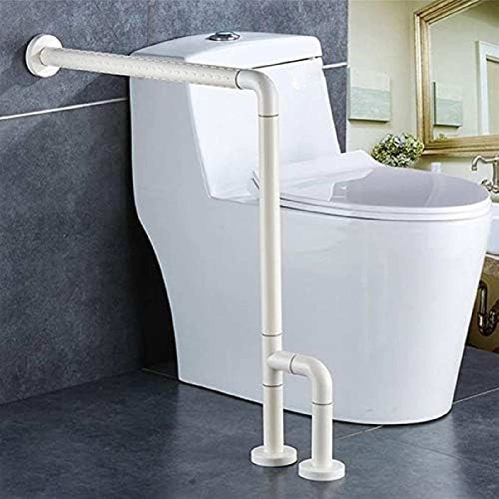 Barras de Apoyo para Ducha, Barras de Seguridad, pasamanos, Soporte para Inodoro, bañera y Ducha.