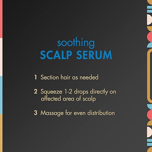 Miniatura 6 de My Black is Beautiful Tratamiento de suero refrescante para cuero cabelludo seco y cabello dañado, jengibre azul y menta, 1.3 onzas líquidas