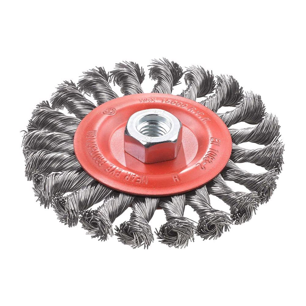 kwb 719730 Aggress-Flex steel disc brush rust removal M14 115mm