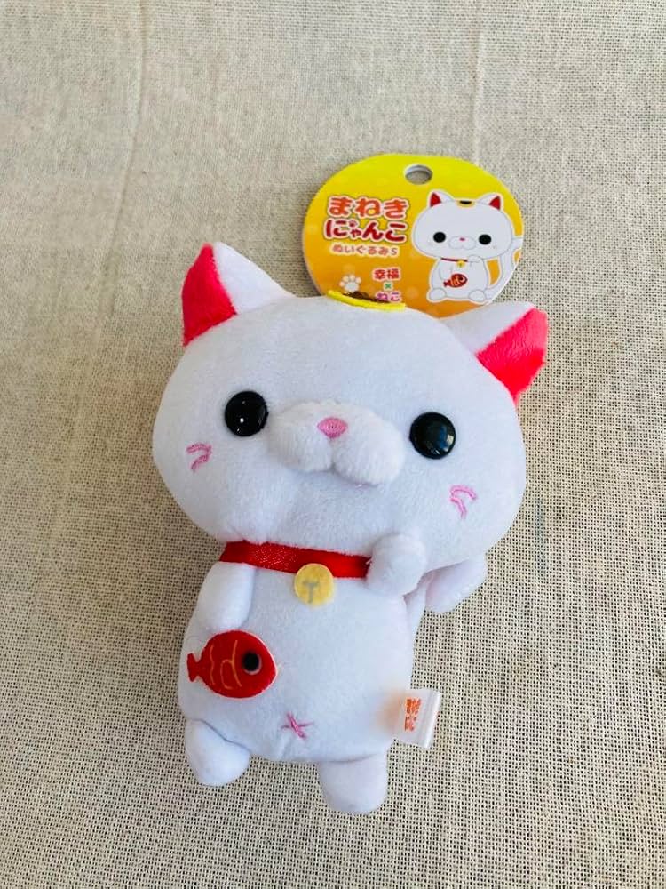 猫 ぬいぐるみ ボールチェーン付き 猫のぬいぐるみ ボールチェーン付き 2体セット - メルカリ