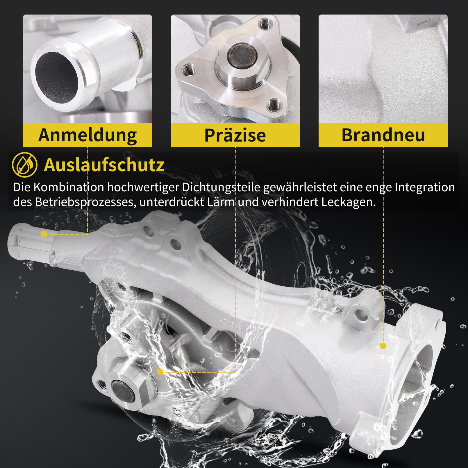 Original Opel Wasserpumpe Astra, Corsa, Insignia A, Meriva B