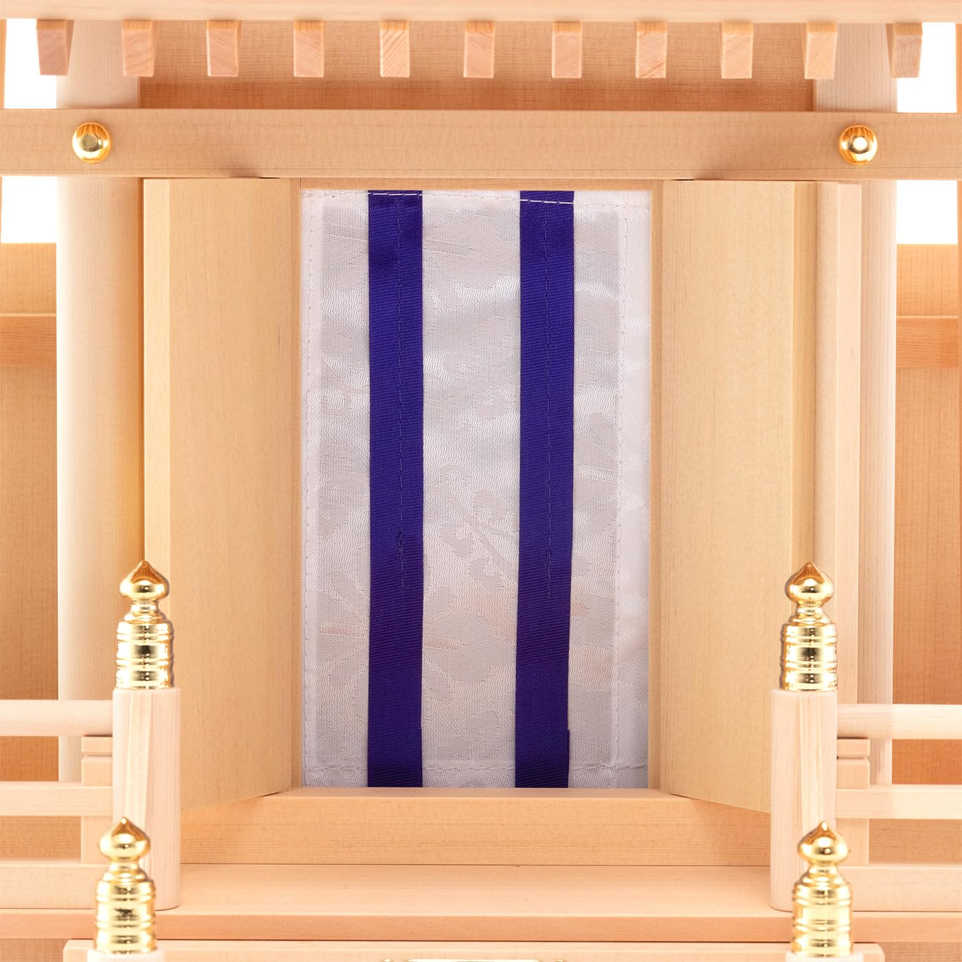 Amazon | 伊勢 - 宮忠 - 神棚 茅葺一社宮 C型 中 袖付〈K-11〉 | 宮忠