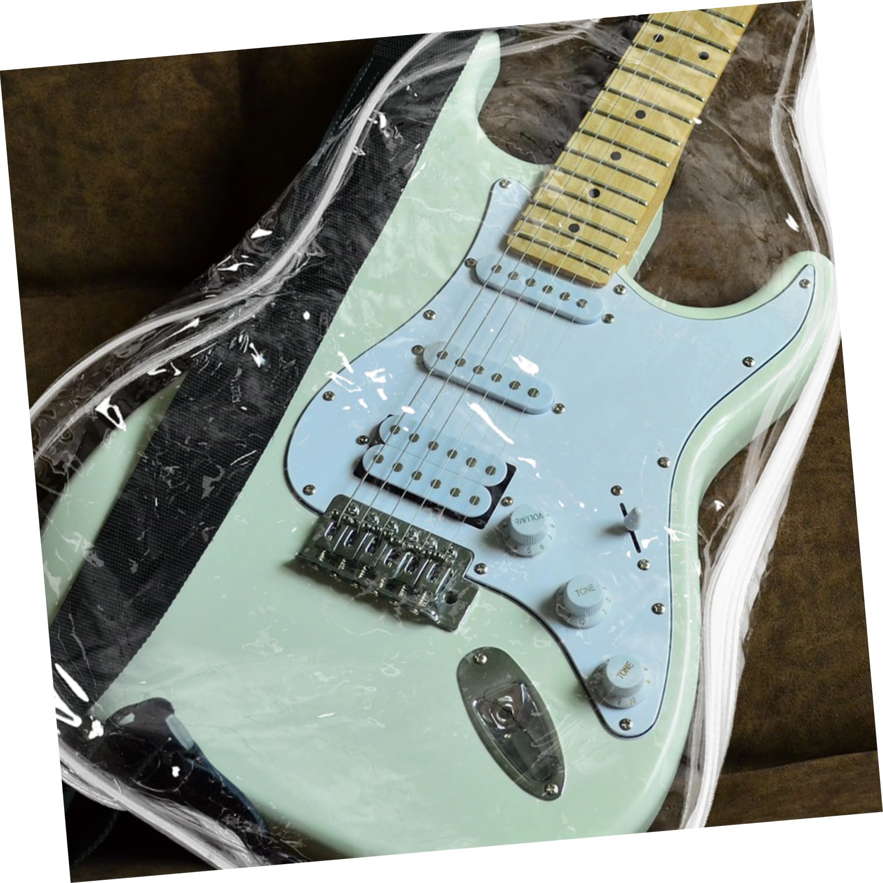 Transparente Funda Protección PVC de Ligera, Guitarra Eléctrica