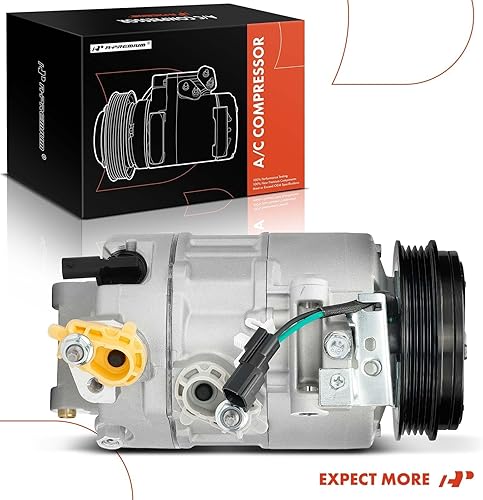 Miniatura 9 de A-Premium Compresor de aire acondicionado con embrague compatible con Ford Transit Connect 2019 2020 2021, 2.0L