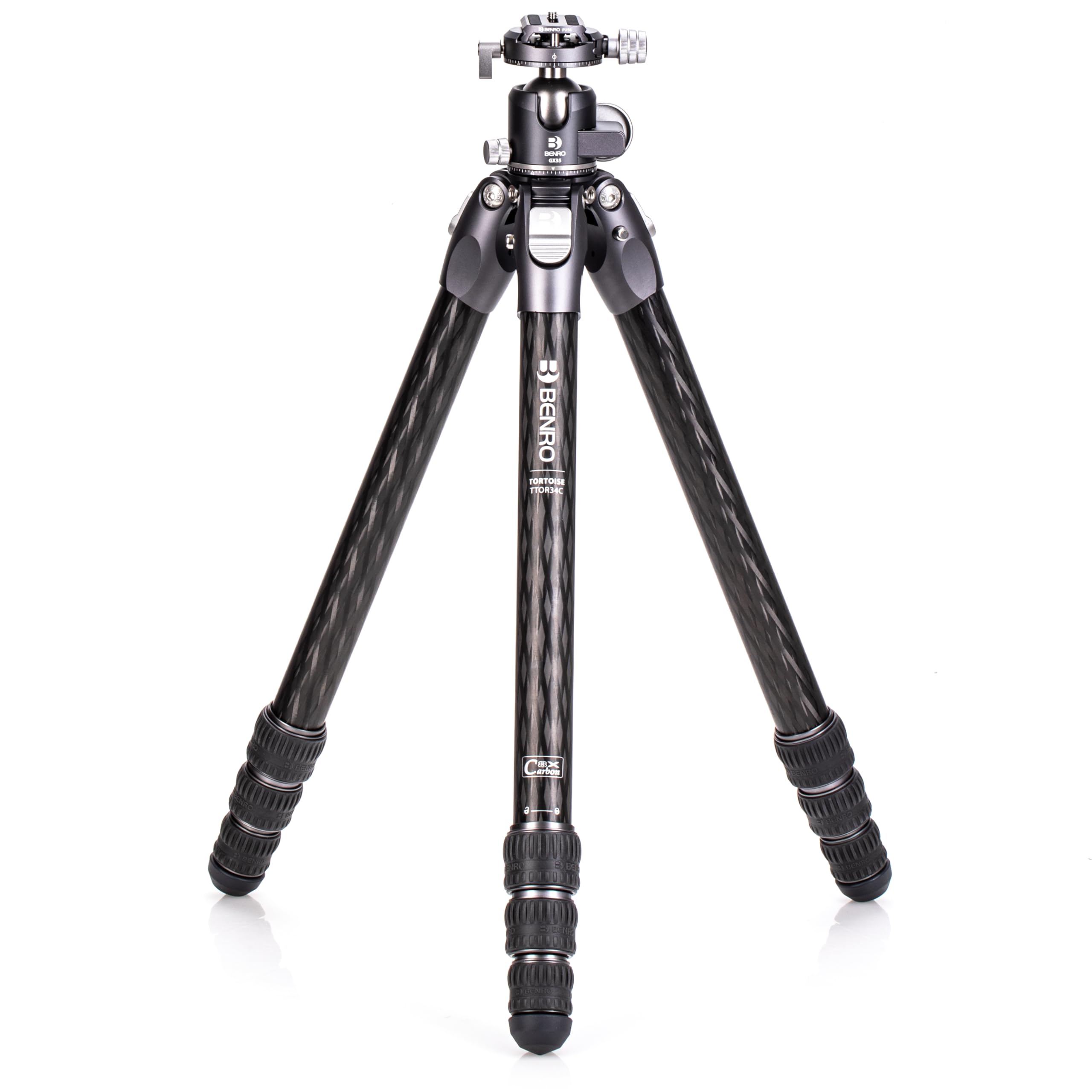 Amazon.com : Benro Tortoise 3 Series Carbon Fiber Tripod Kit – 4