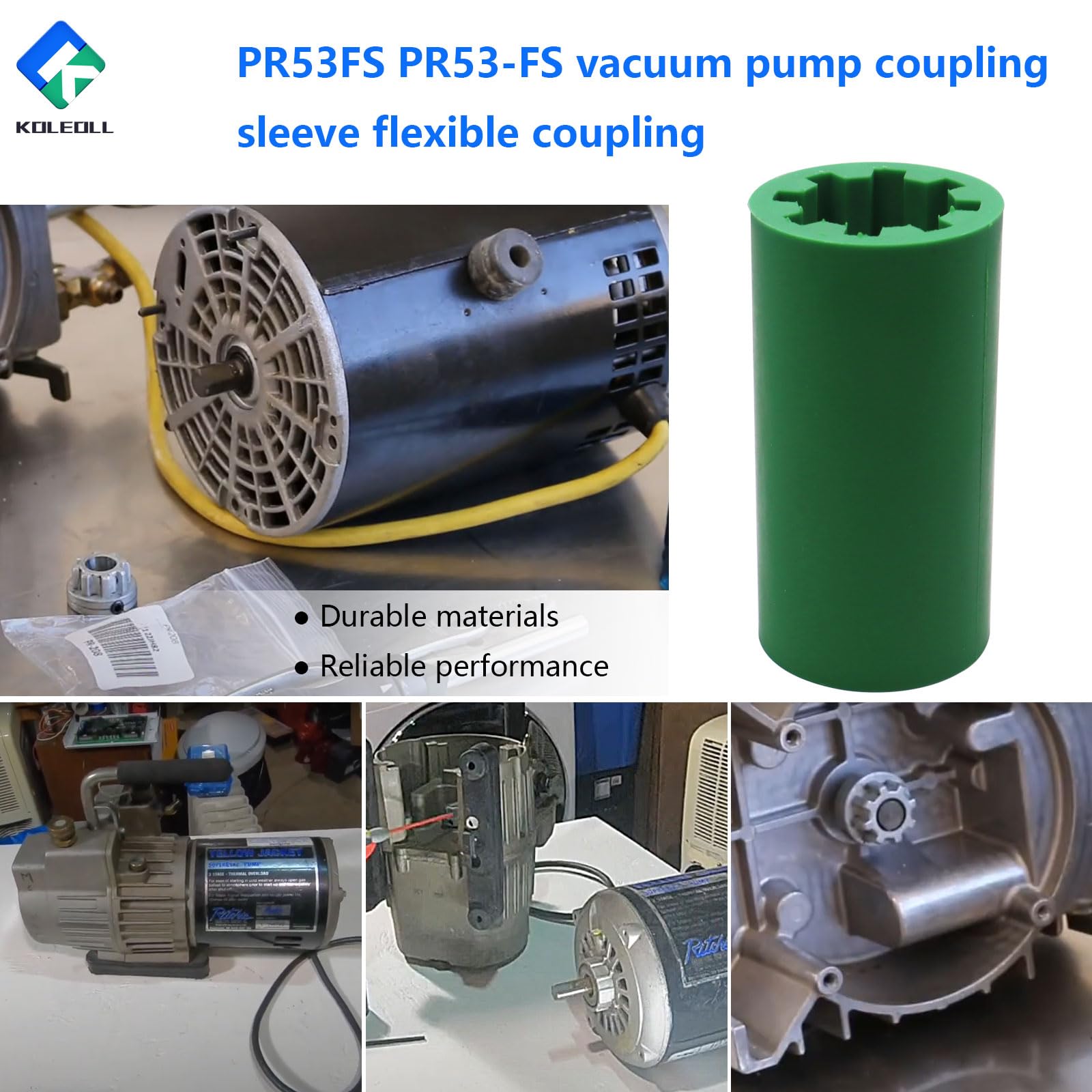 PR53FS PR53-FS Vakuumpumpenkupplung, flexible Kupplung