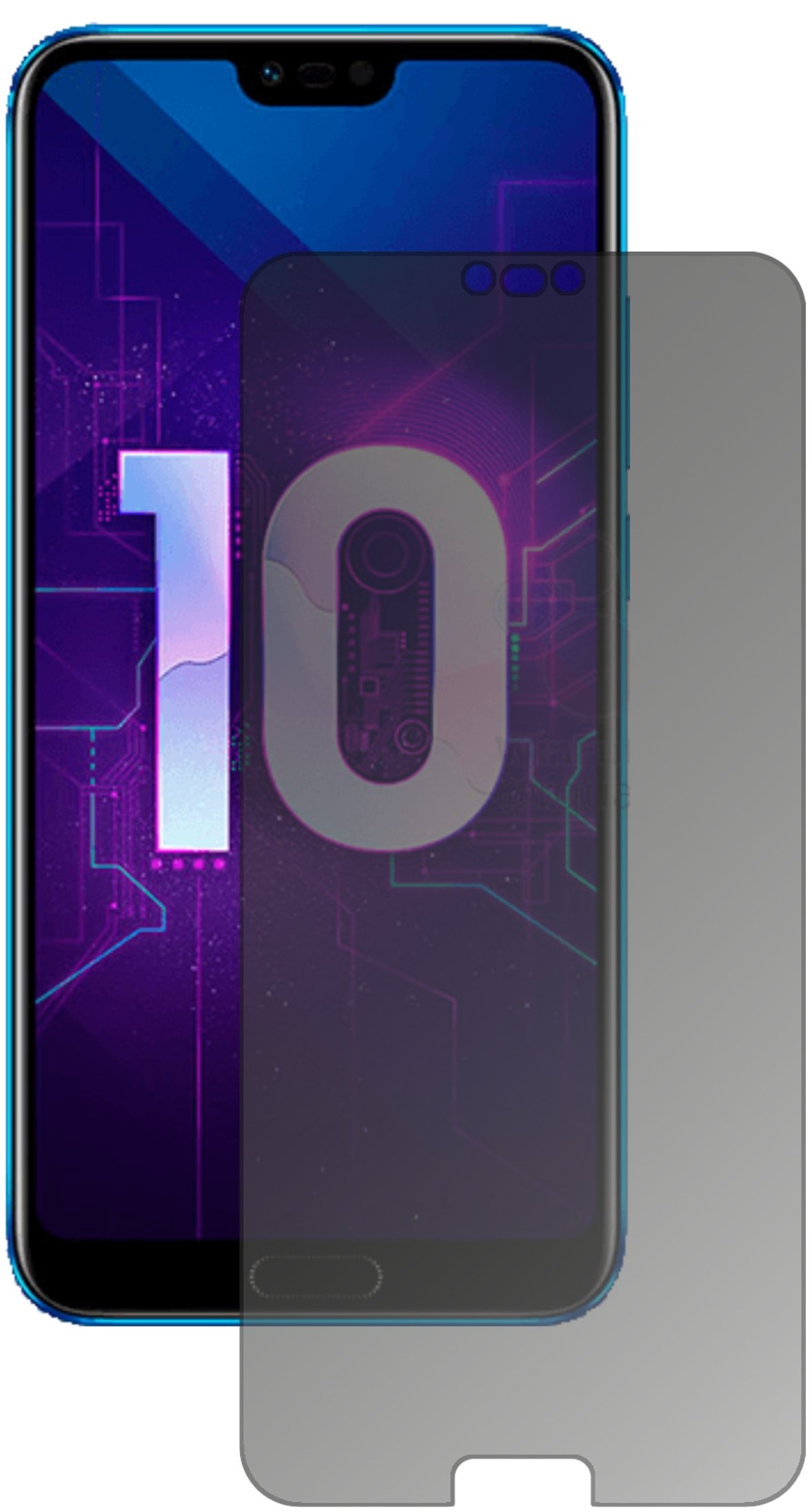 dipos I Protezione Vista Compatibile con Honor 50 PRO Pellicola Prottetiva Privacy 4 Modi