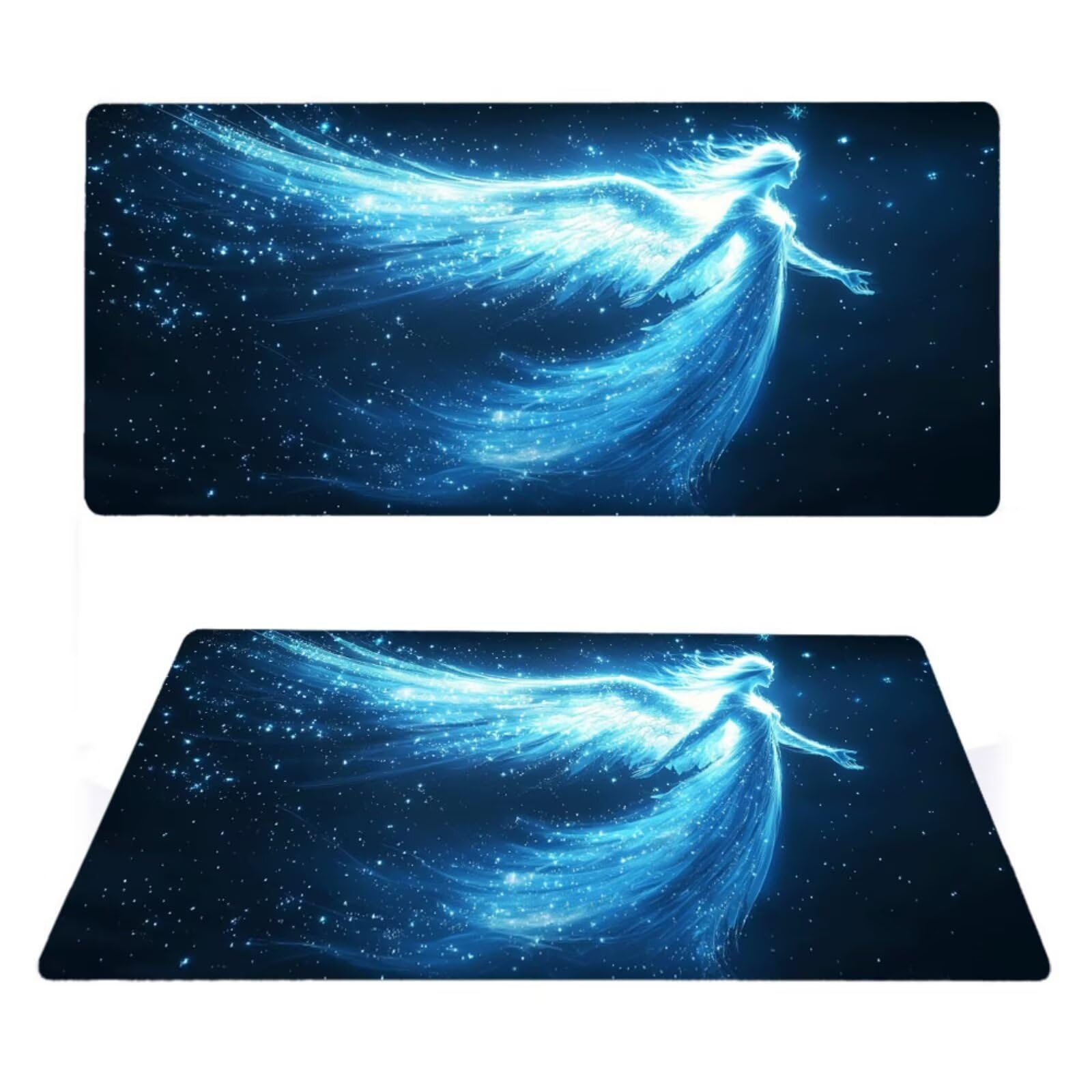Podkładka pod mysz dla dziewczynek, podkładka pod mysz do gier XXL 1200 x 600 x 5 mm, podkładka na biurko dla graczy, bardzo duża bezszwowa mata na stół dla graczy, antypoślizgowa podstawa,
