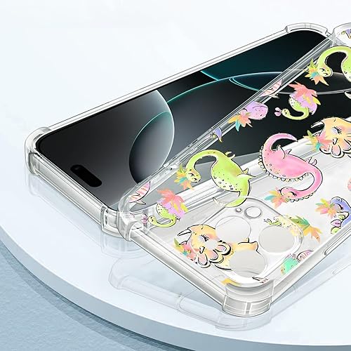 Vista 64 de Roemary Buffertech - Funda protectora para iPhone 13 Pro Max con diseño Golden Retriever, diseño de arcoíris con protector de pantalla