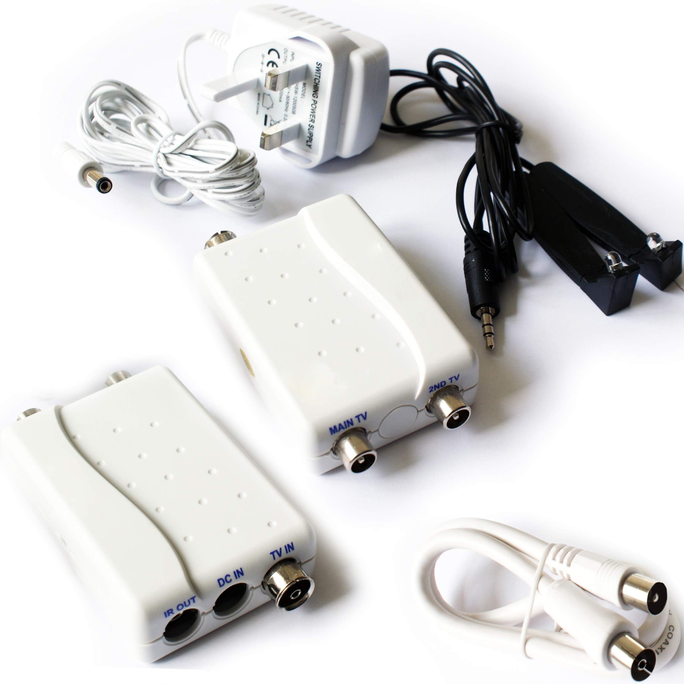 Magic Eye Remote Control Coax IR Adapter System - For SKY HD Virgin Tivo DVD
