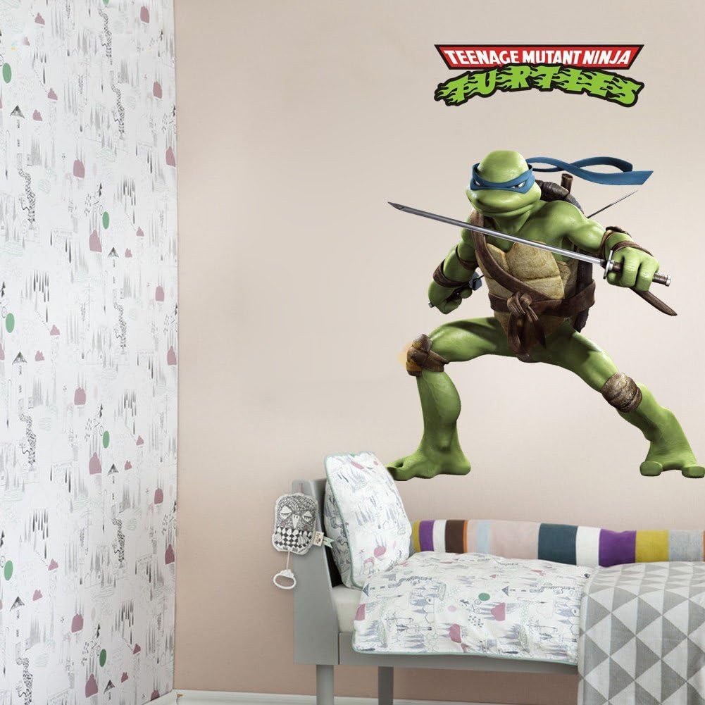 DIY Picture Removable Wall Decor Decal Sticker Personalized Boys and Girls Nursery Room PVC Decals Teenage Mutant Ninja Turtles