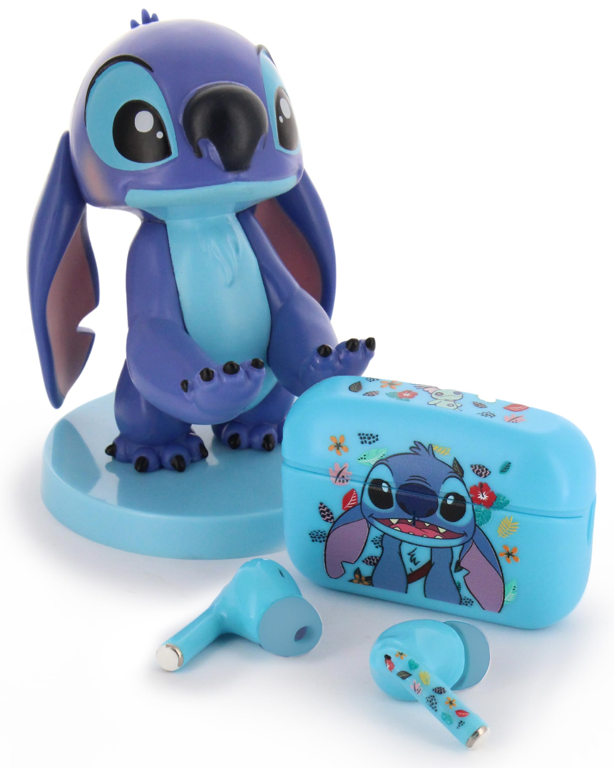 Cableguys Buds Pro Stitch Cuffie wireless Bluetooth e Supporto telefono - Auricolari In-​Ear con microfono, 28+ ore di autonomia, Auricolari con cancellazione attiva rumore, Certificazione IPX4