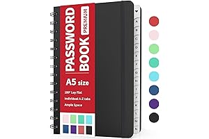 Forvencer Password Book: The Ultimate Password Organizer for Stress-Free Credential Management