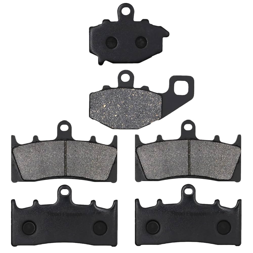 シックスパッド Road Passion Front & Rear Brake Pads for ZX6R ZX-6R ZX600