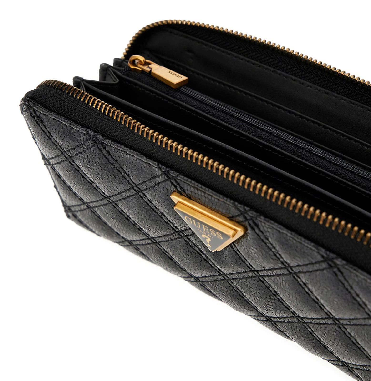 GUESS Giully Zip Around Wallet L Black