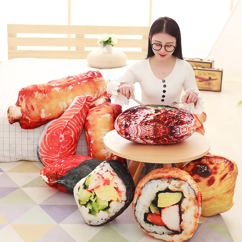 Amazon.co.jp: J.G.N リアル 食べ物 ぬいぐるみ 抱き枕 美味しい