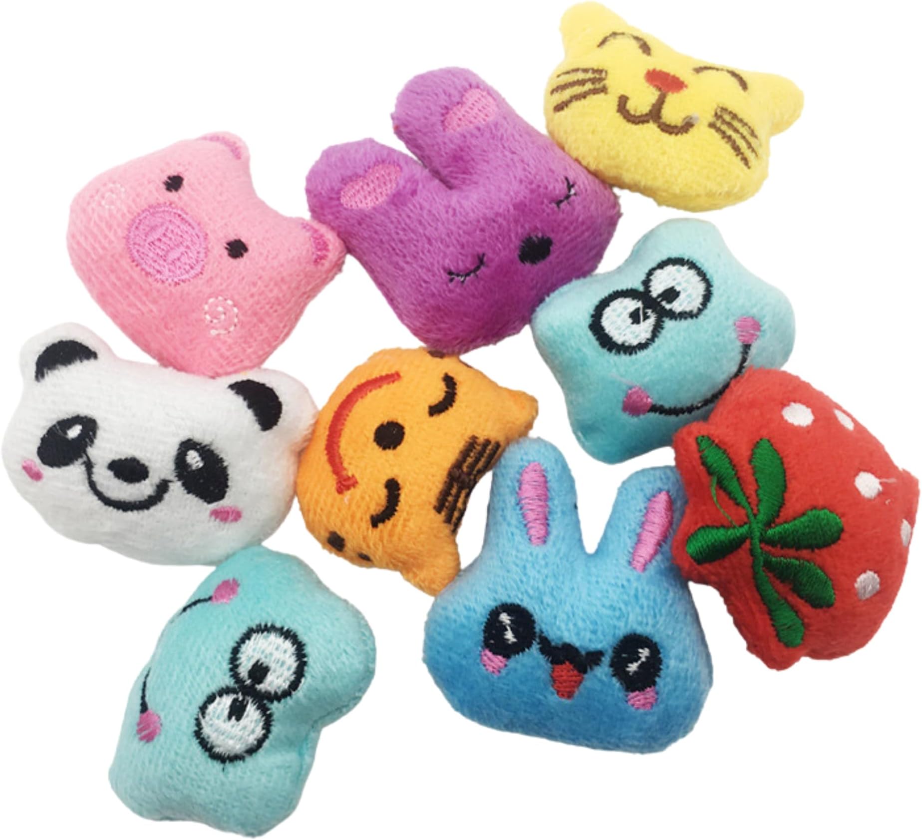 Party with Emma Claw Machine Arcade Game with Sound Cool Fun Mini Candy Grabber Prize Dispenser Party Game Vending Toy for Kids Boys & Girls (10pcs Mini Dolls)