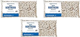 Amazon Grocery, Great Northern Beans, 16 Oz (Previously Amazon Fresh, Packaging May Vary) (Pack of 3)