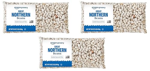 Amazon Grocery, Great Northern Beans, 16 Oz (Previously Amazon Fresh,