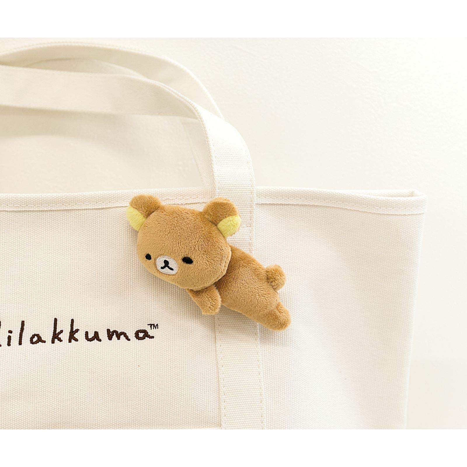 Amazon | リラックマ あなたのそばにリラックマ ぬいぐるみバッジ