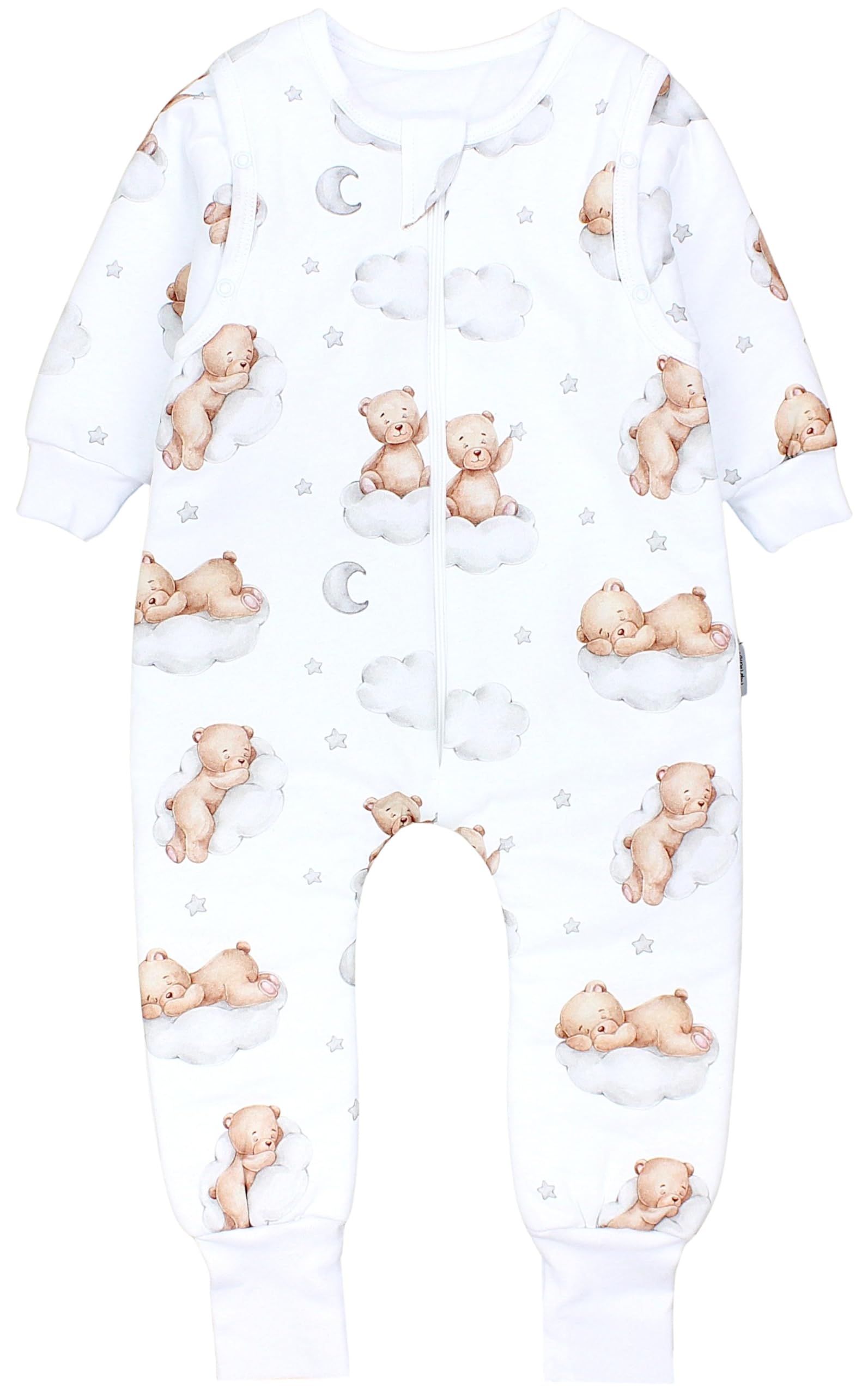 TupTam Sacco Nanna con Piedini – Sacco Nanna Invernale 2.5 TOG in Cotone OEKO-TEX
