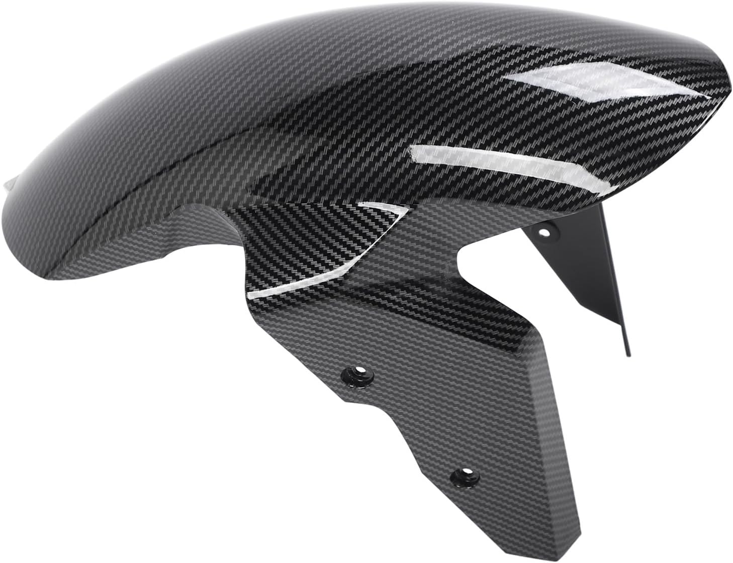 Motorcycle Front Mud Guard Carbon Fiber Pattern, ABS Plastic Splash Proof Guard for S1000RR S1000R 2009 to 2018 - Lightweight Durable Protection, Easy Installation, Stylish Upgra