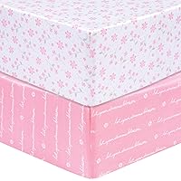 Vista 21 de Sammy & Lou Mountain Cabin - Juego de 2 sábanas bajeras de microfibra para cuna, se adapta a colchones estándar de cuna de 28 x 52 pulgadas