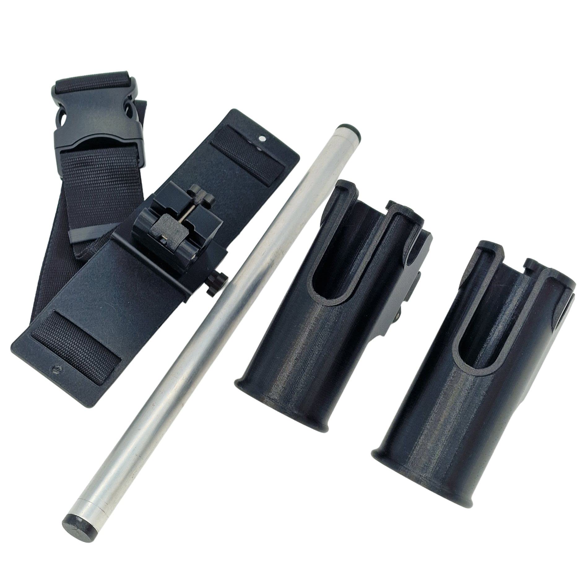 Support Canne pour Float Tube de pêche / Repose Canne Rotatif et réglable / Accessoire Indispensable pour Organiser Son Bateau
