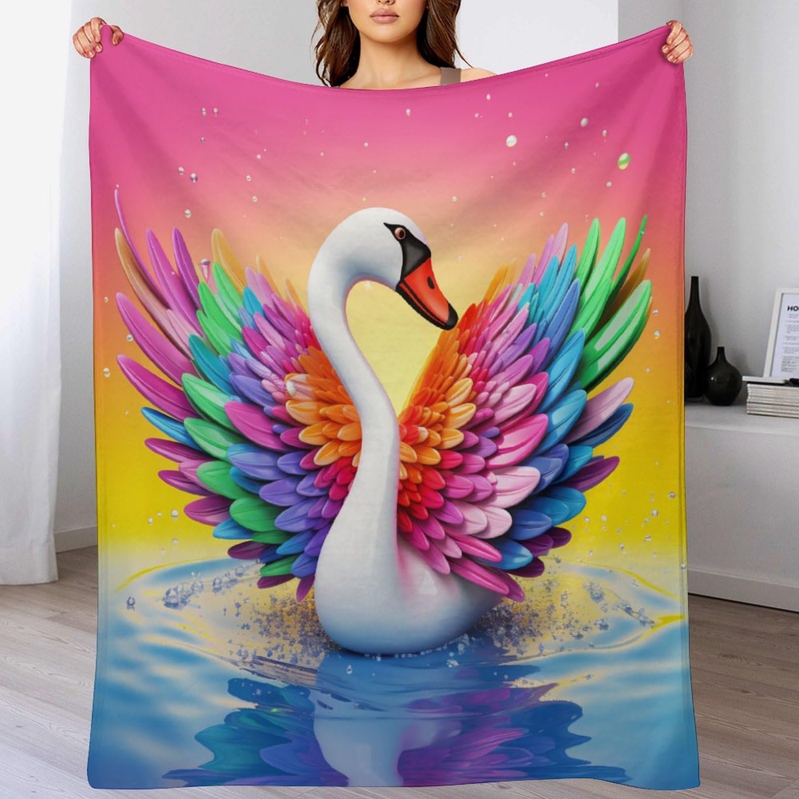 Couverture en flanelle chaude et confortable pour vos soirées sur le canapé
