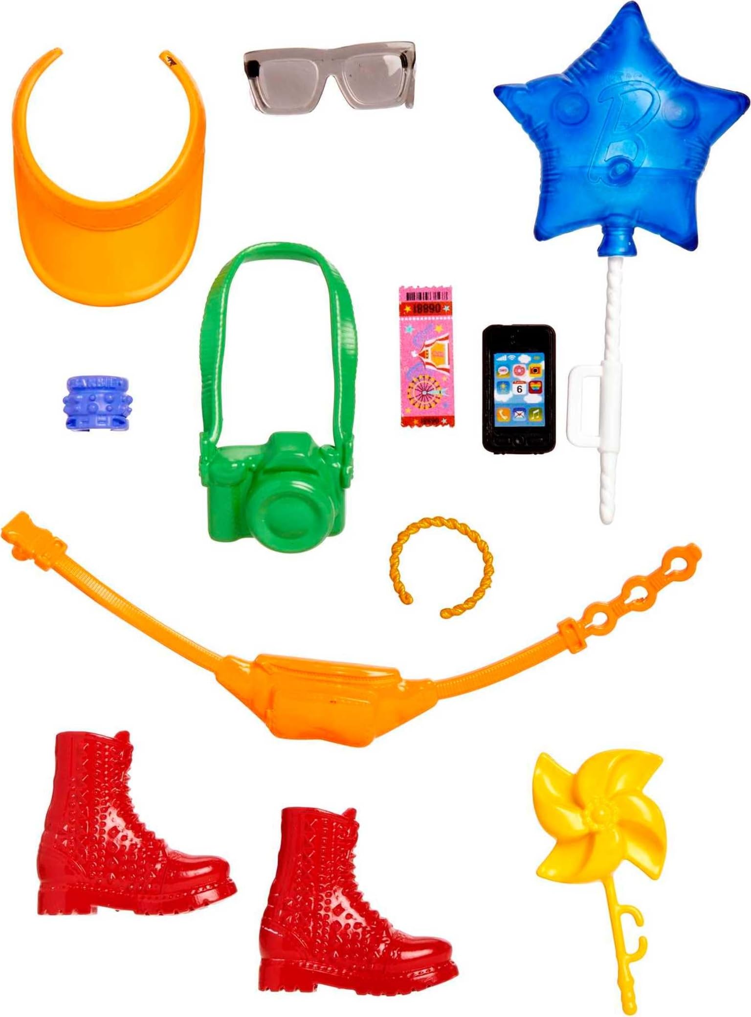 Barbie Amusement Park Doll Accessories