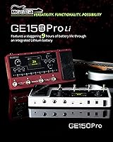 Vista 3 de Pedal multiefectos para amplificador de guitarra portátil MOOER GE150 Pro Li con batería incorporada con 200 preajustes, 151 efectos, 55 modelos