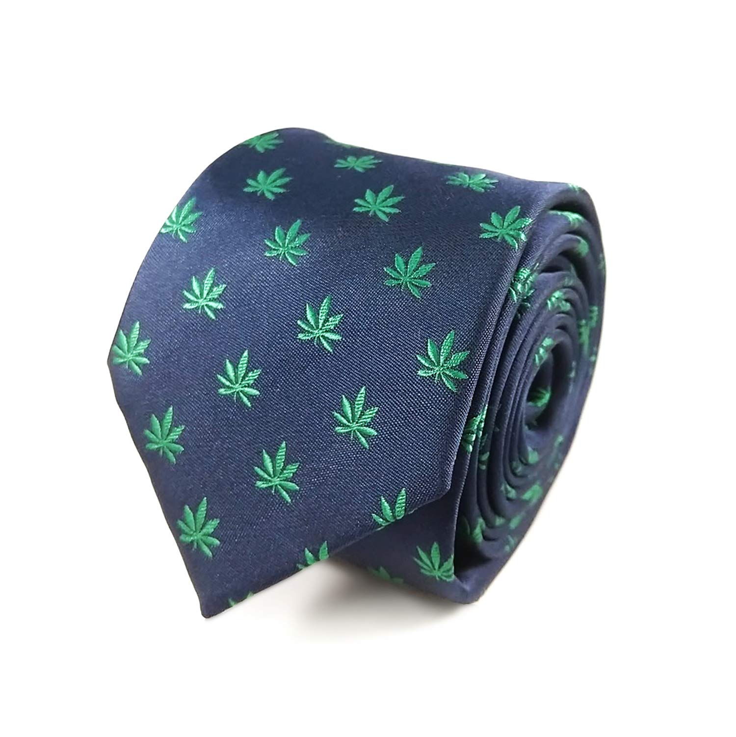 Marijuana Necktie - Pot Leaf Necktie - Marijuana Gift for men - Cannabis Gift - CBD gift - Hemp Gift