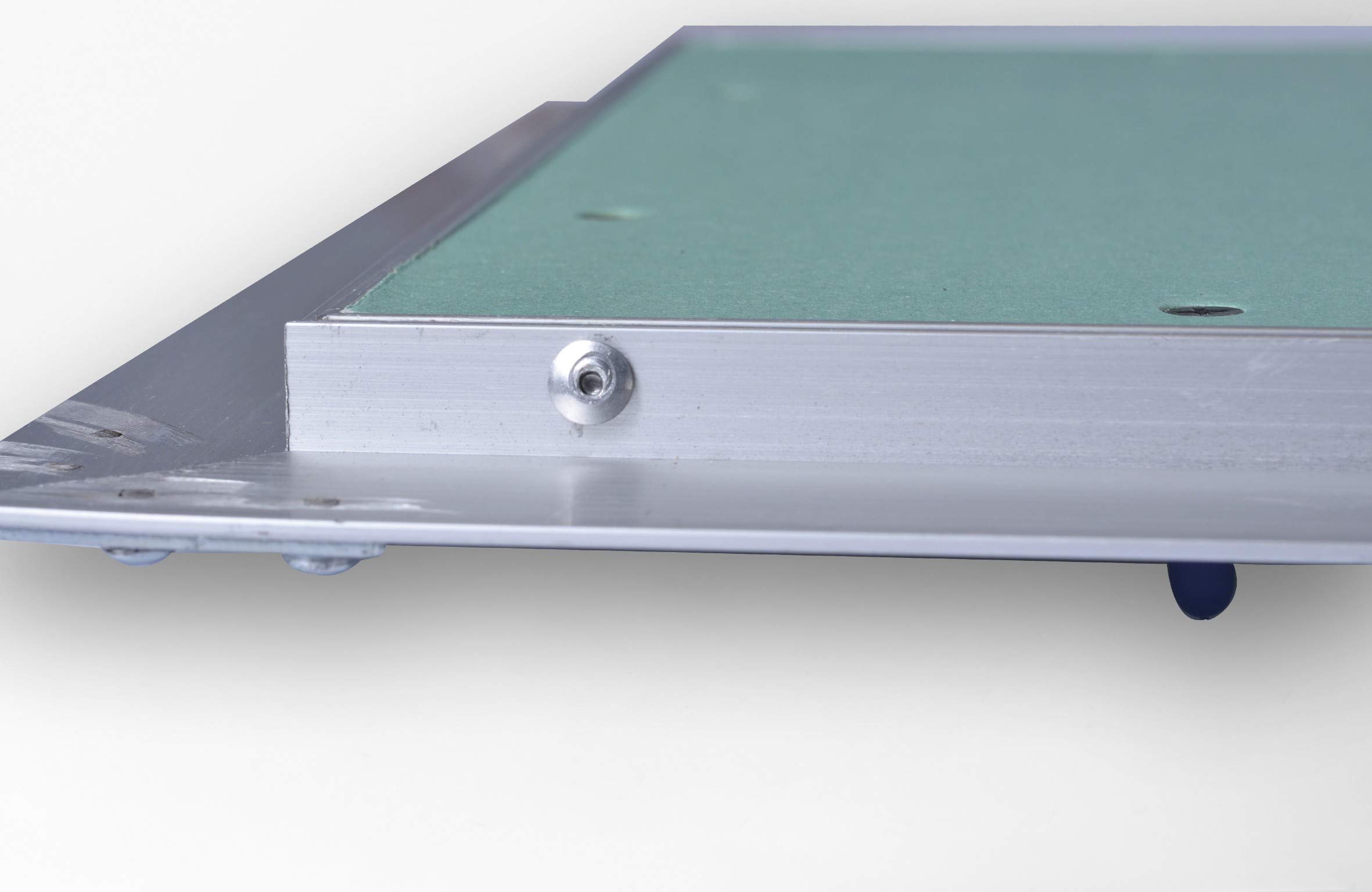 AKIFIX NAMCP04089CP - Jarra de inspección de cartón yeso, con marco de aluminio revestido – Placa de 13 mm – Tamaño exterior – 50 x 80 cm
