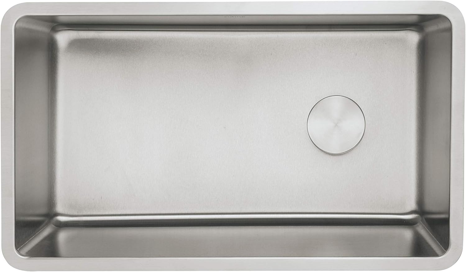 ZUHNE Stainless Steel Single Bowl Kitchen Sink with Offset Drain (32 Inch Undermount)