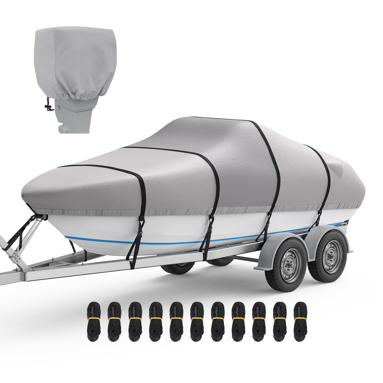 RVMasking 1400D Boat Cover