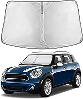 Vista 215 de EcoNour Parasol para Subaru Crosstrek 2013-2015 2016 2017, visera solar para parabrisas delantero y ventana, bloqueador de calor UV y protector