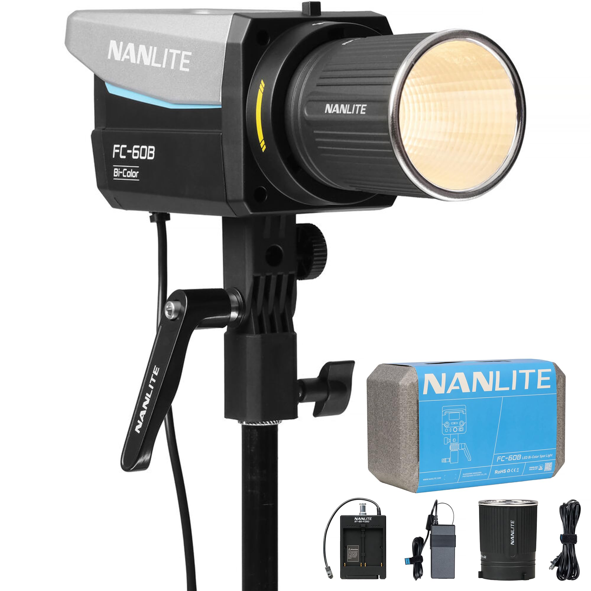 NANLITE FC-60B Compact Bi-Color led Video Light