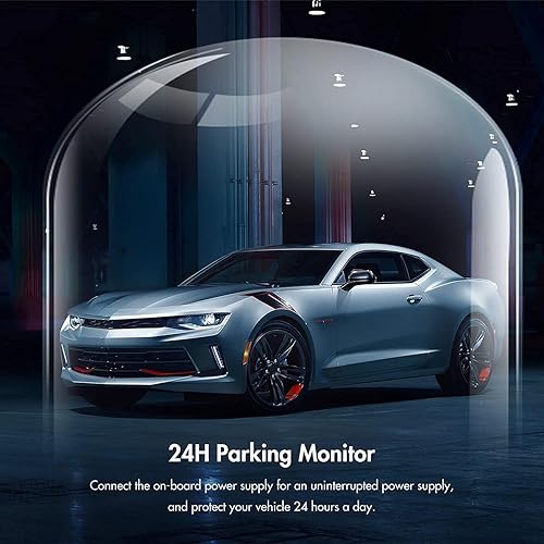 Miniatura 5 de REDTIGER F7N - Kit de cableado para cámara de salpicadero con puerto USB tipo C, kit de cable de carga para coche de 12V - 24V a 5V con fusible,