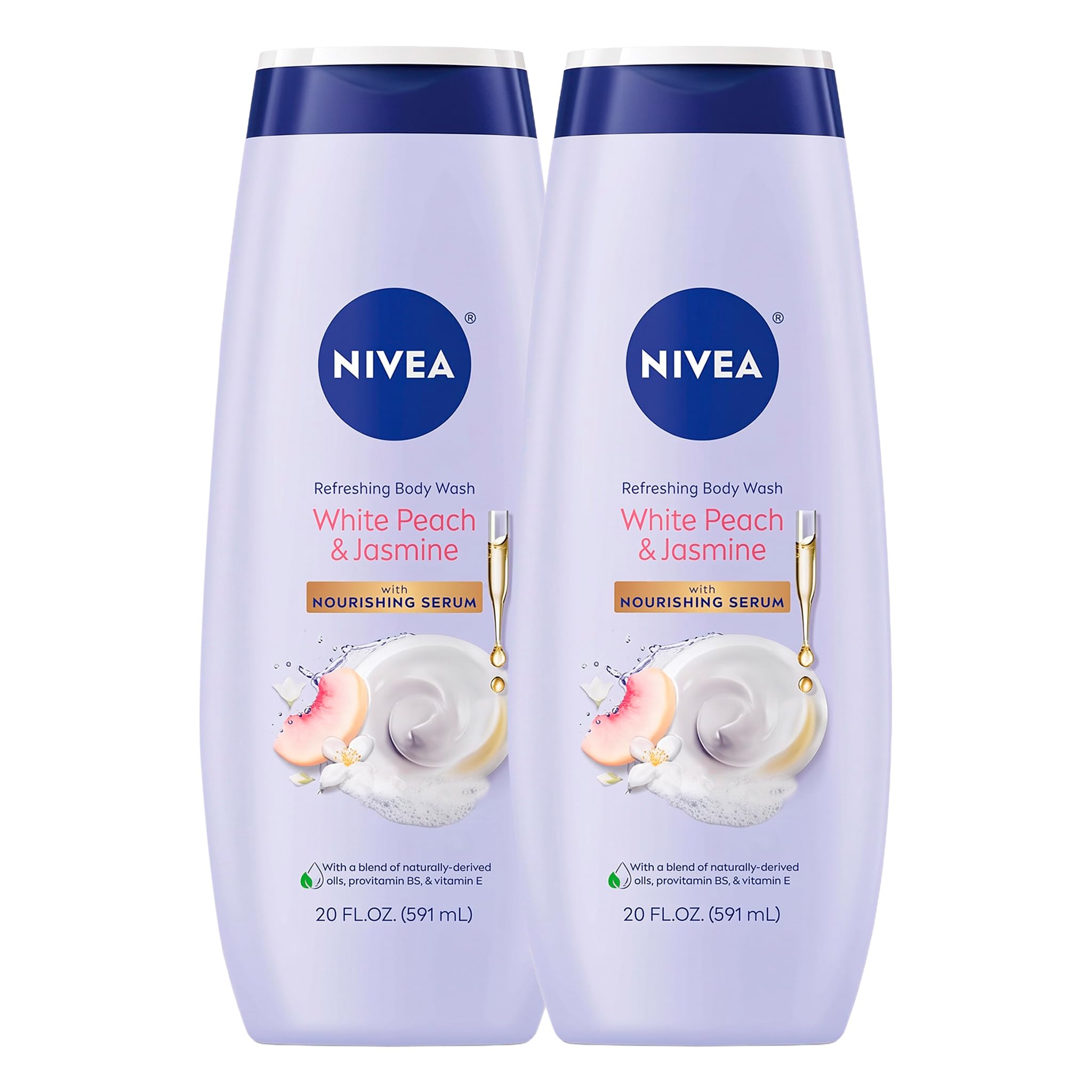 NIVEA White Peach Jasmine Body Wash - 20oz -15 NIVEA White Peach Jasmine Body Wash - 20oz -15