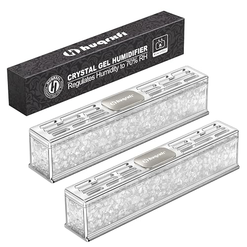 Pre-Filled Cigar Humidifier (2-pack)– Ready-to-Use Crystal Gel Humidifier, Cigar Humidor