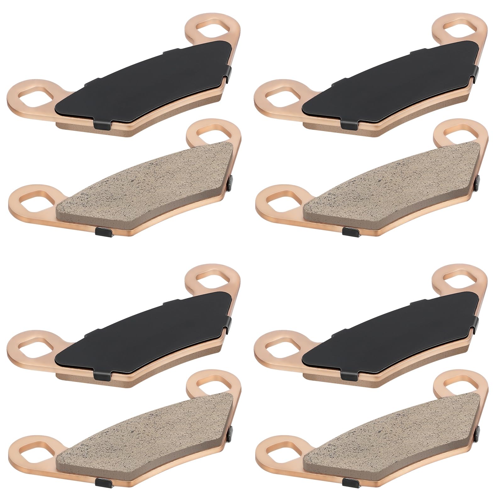 Sintere Bremsbeläge vorne und hinten passend für Polaris Sportsman 1000 Sportsman X2 /Touring/High Lifter 850/800 /700/550 /500 Scrambler 1000 ATP 500/330 2004-2019