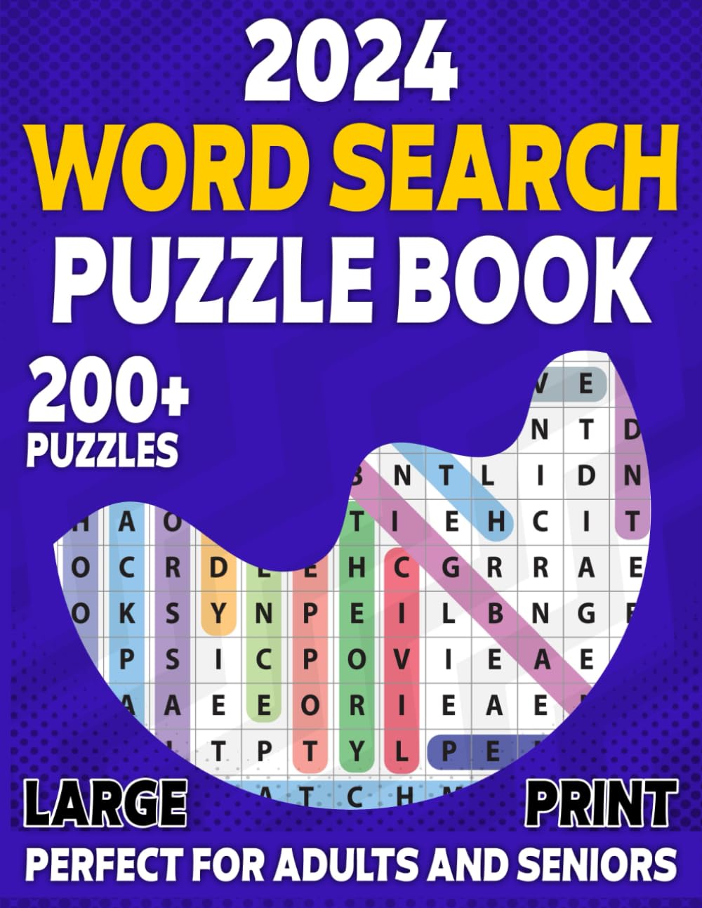 2024 Word Search Puzzle Book: Large Print Wordsearches for Adults and ...