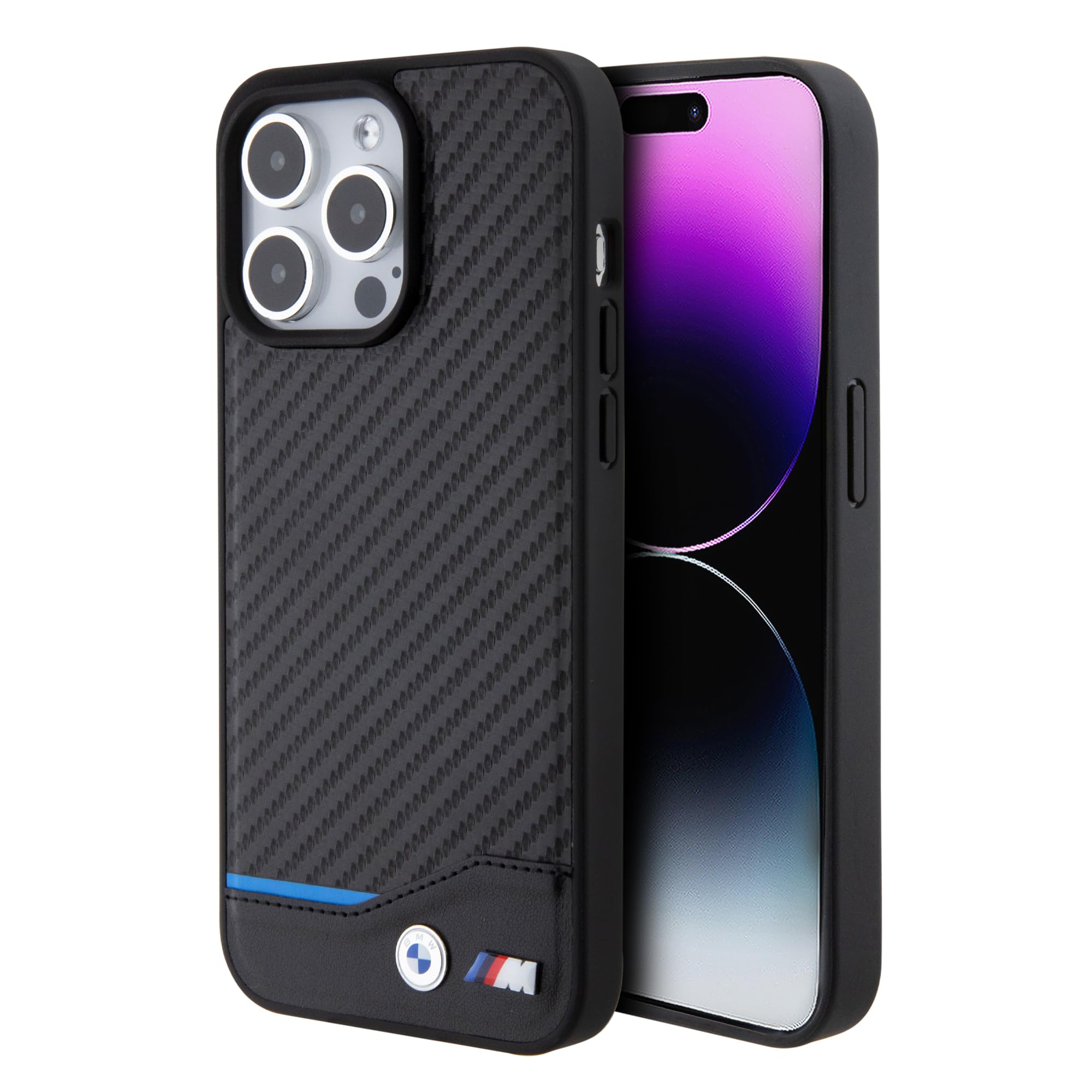 CG MOBILE Polycarbonate Bmw iPhone 15 Pro Case [Official Licensed] Mag-Safe Compatible|Pu Carbon Case With Bottom Horizontal Line|Protective Case/Cover Designed For iPhone 15 Pro(6.1-Inch)2023 -Black (B0CG8516BV) Amazon Price History, Amazon Price Tracker
