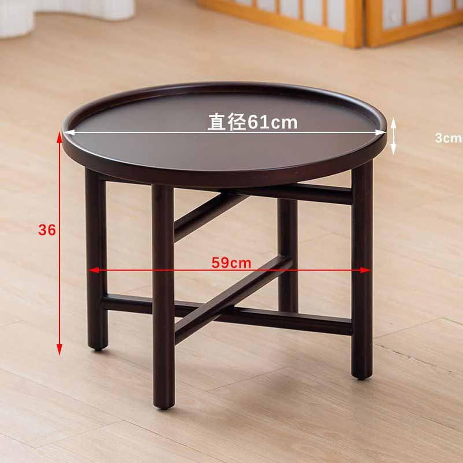 VILLEY テーブル ラウンドローテーブル アウトドア丸テーブル VILLEY