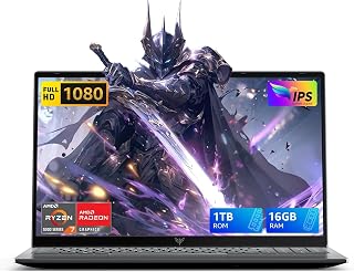 KAIGERR Laptop, Laptop Computer, ΑΜD Ryzen 7 5700U(8C/16T, Up to 4.3GHz), 16GB RAM 512GB NVMe SSD, 15.6-in IPS Laptop, WiF... Price In India