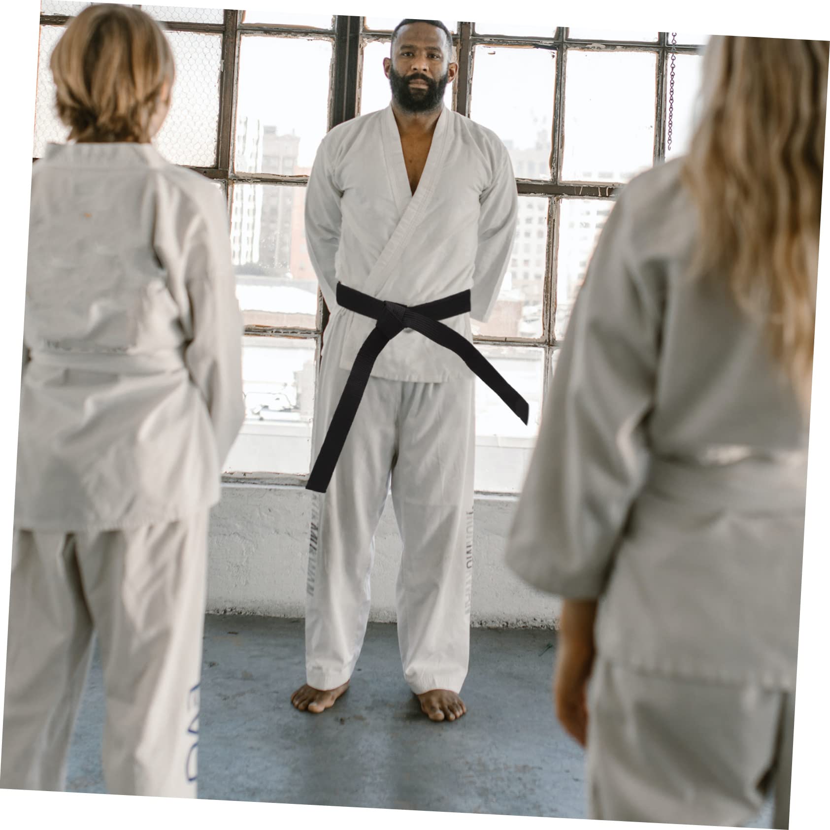 HANABASS 6Pcs Taekwondo Cintura Arti Karate Cinture Costume Cintura Cinture di Cotone per Gli Uomini Cinture Uniformi per Gli Uomini Karate Kid Costume Cintura Karate Attrezzature per