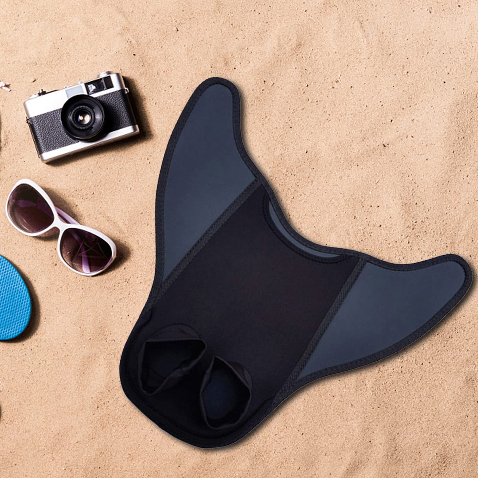 Sirène Natation Queue Monopalme - Natation Pour Adultes/en-fants Poisson Monopalme Queue Forme Palmes Natation Formation Palmes Natation Plongée Snorkeling Maillots Bain Eau Jouets