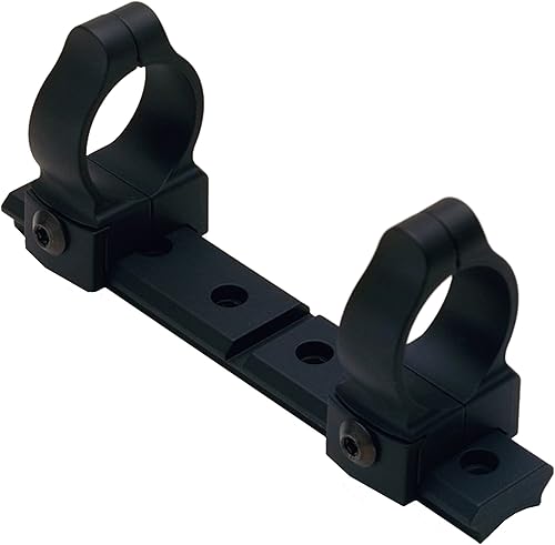 Blackpowder Products - Sistema de base de riel en línea de aleación Durasight Z-2 mediano para cargadores de boquilla (negro)