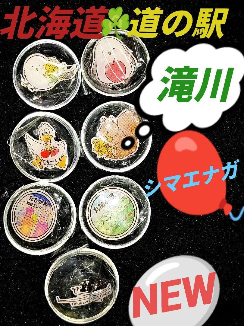 北海道　道の駅　ピンズレギュラー131駅 大滝村も入っております✨ Amazon.co.jp: 北海道道の駅ピンズ 滝川シマエナガ計7種類 : ホーム